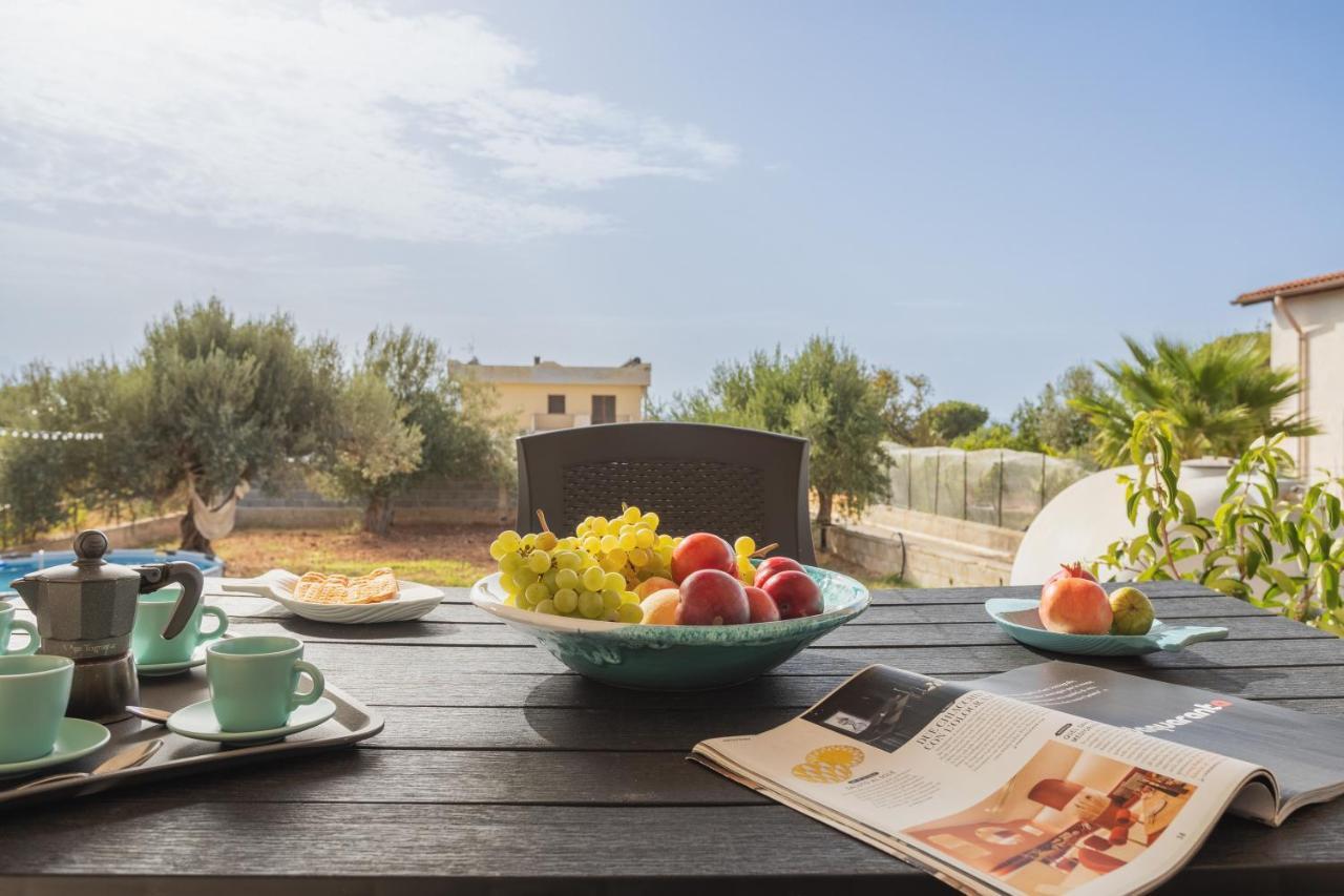 Vila Casa Vista Mare Tra Gli Ulivi Terrasini Exteriér fotografie