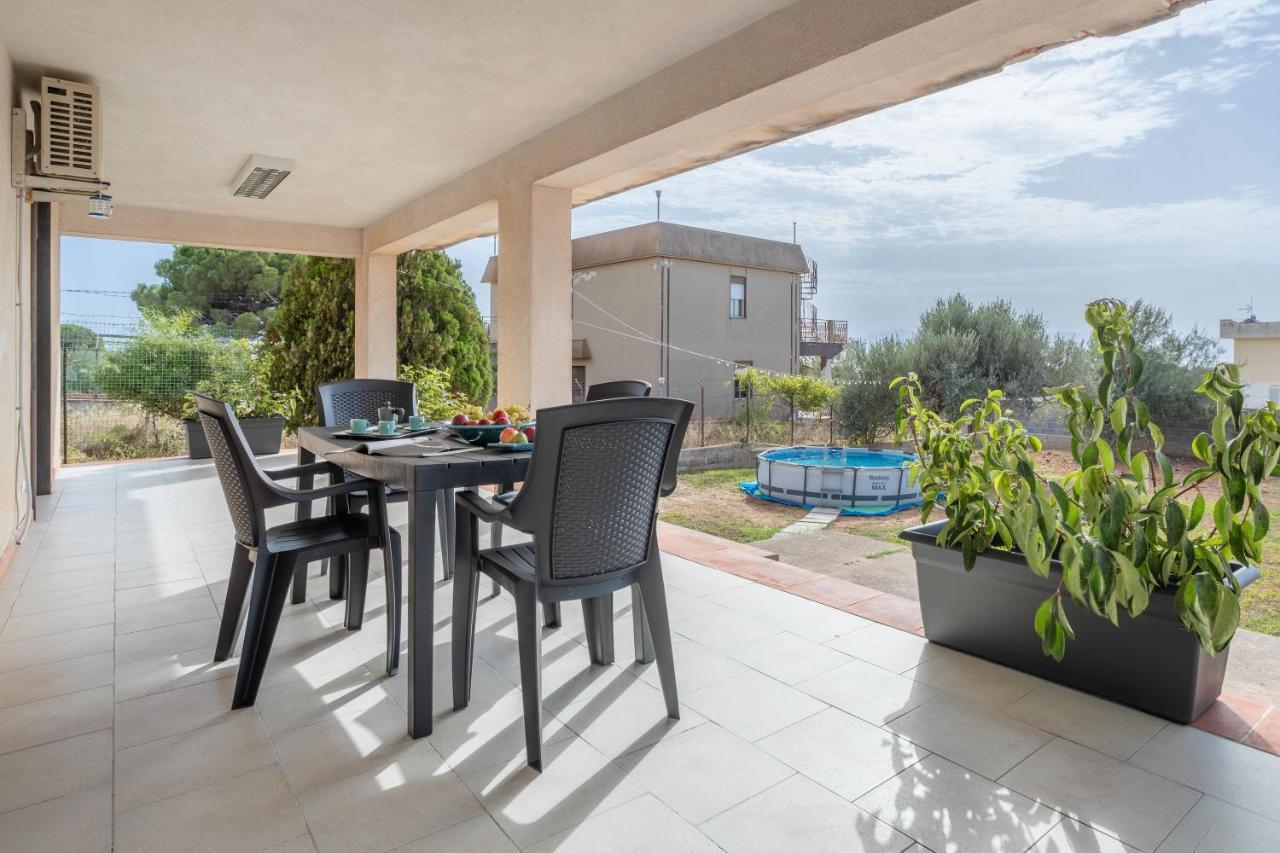 Vila Casa Vista Mare Tra Gli Ulivi Terrasini Exteriér fotografie