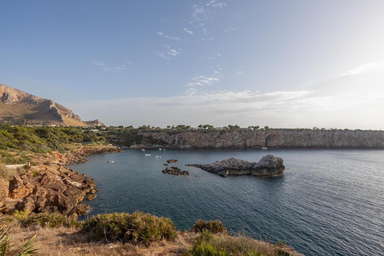 Vila Casa Vista Mare Tra Gli Ulivi Terrasini Exteriér fotografie