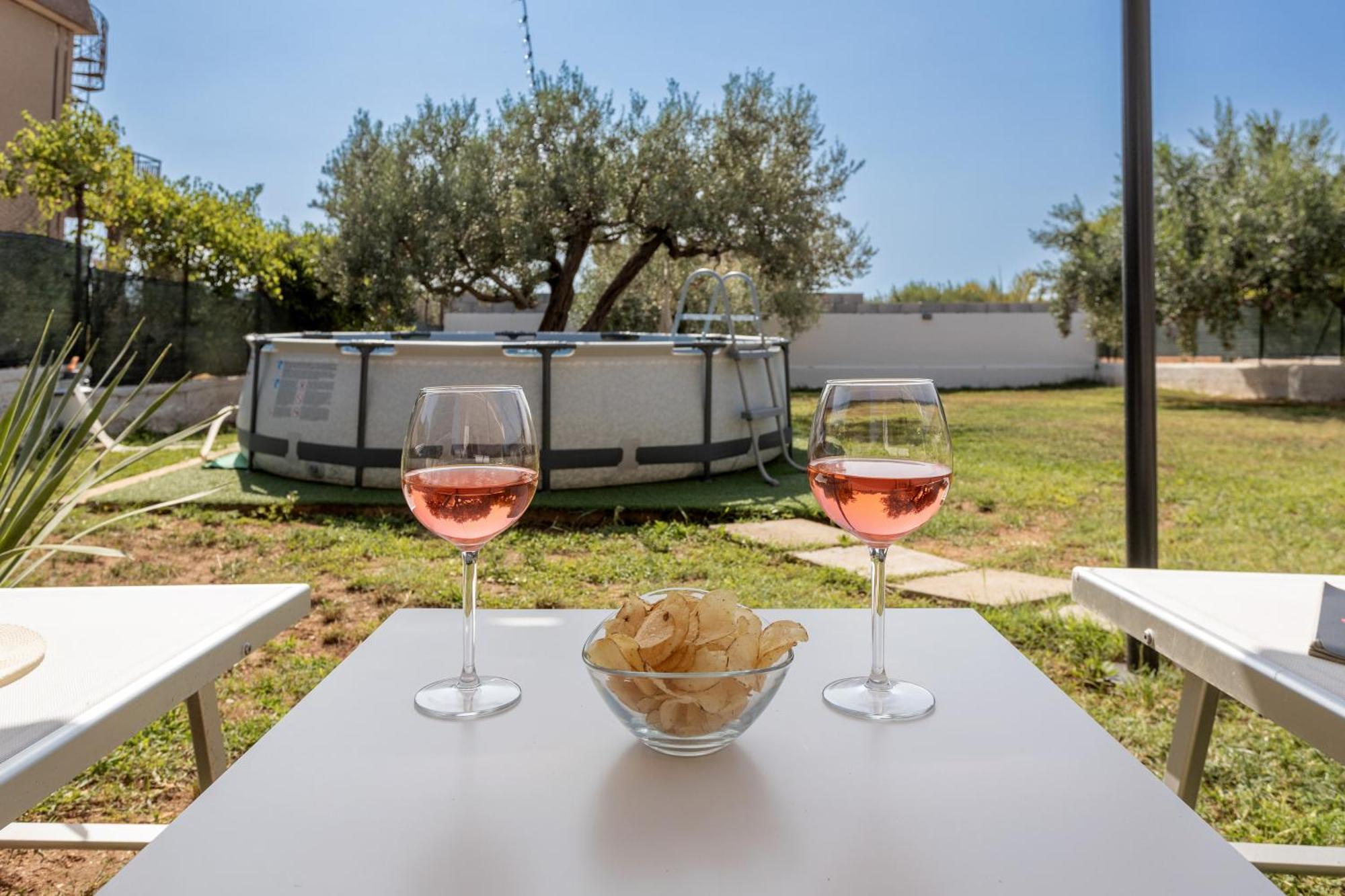 Vila Casa Vista Mare Tra Gli Ulivi Terrasini Exteriér fotografie